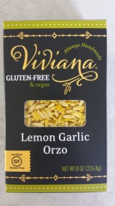Gluten-Free Lemon Garlic Orzo with Fresh Veggies -- Edge Up As Us
