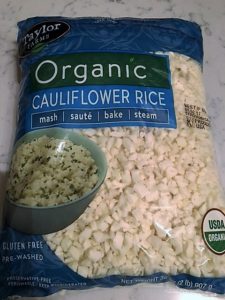 Cauliflower Fried Rice -- Edge Up As Us
