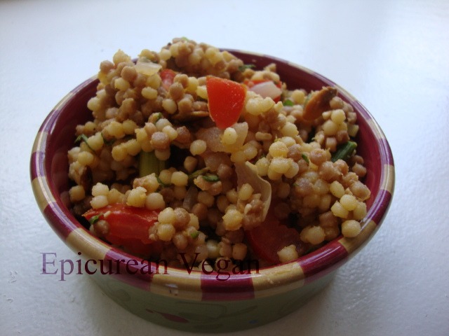 Couscous and Roasted Asparagus Salad -- Edge Up As Us

