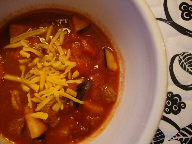 Vegetable Chili -- Edge Up As Us

