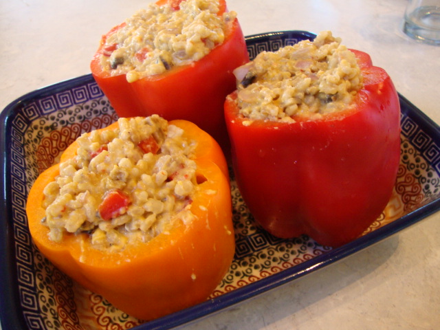Barley-Stuffed Bell Peppers -- Edge Up As Us
