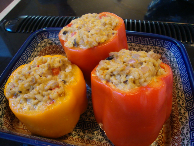 Barley-Stuffed Bell Peppers -- Edge Up As Us
