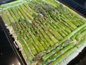 Savory Asparagus Tart -- Edge Up As Us
