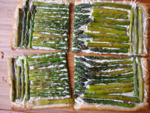 Savory Asparagus Tart -- Edge Up As Us
