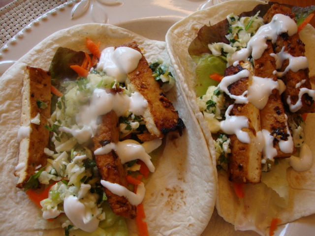 Tacos with Pear Cilantro Slaw -- Edge Up As Us
