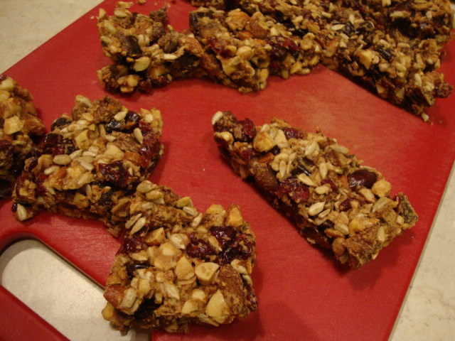 Fruit and Nut Energy Bars -- Edge Up As Us
