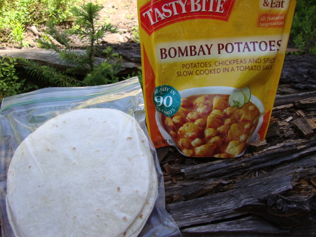 Tasty Bite Bombay Potatoes, Backpacking Made (Vegan) Easy -- Edge Up As Us
