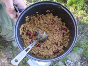 Quick Rice and Beans, Backpacking Made (Vegan) Easy -- Edge Up As Us
