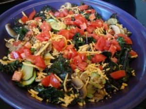 Zucchini and Kale Breakfast Frittata -- Edge Up As Us
