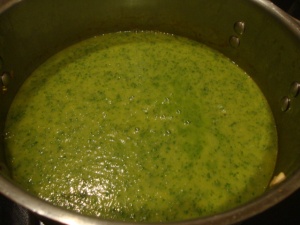 Spinach Soup with Basil and Dill -- Edge Up As Us

