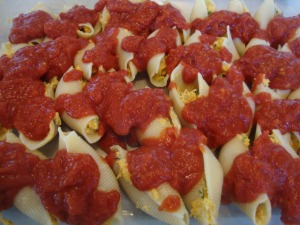 Stuffed Shells with Butternut Squash and Cashew Cheese -- Edge Up As Us
