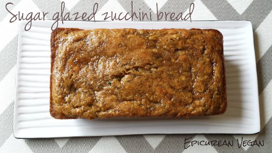 Sugar-Glazed Zucchini Bread -- Edge Up As Us
